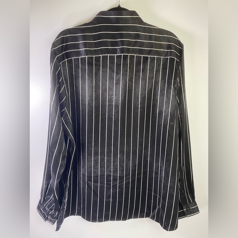 INC International Concept Black & White Jewel Tone Long Sleeve Size L & M NWT - Picture 7 of 8